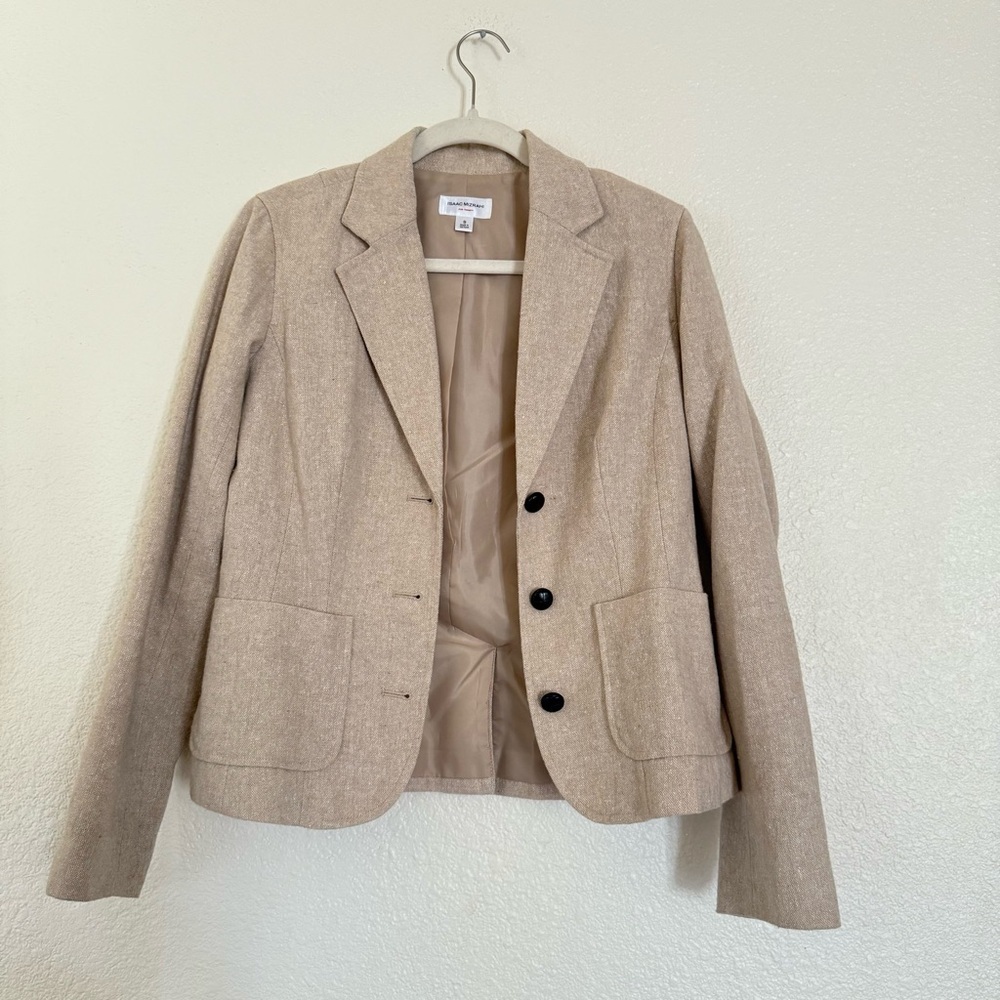 Isaac Mizrahi for Target wool blend blazer